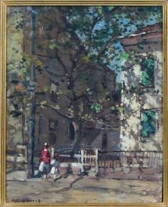 Rockport Street With People