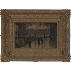 Washington Square Park, New York by Paul Cornoyer