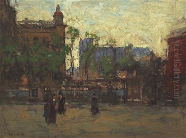 Early Evening, Madison Square - view 1