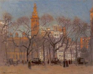Madison Square, New York by Paul Cornoyer