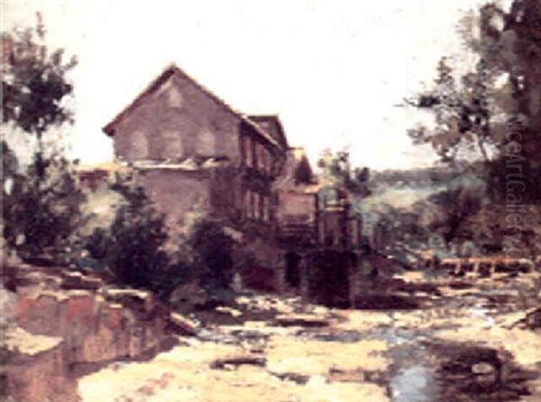 The Old Mill by Paul Cornoyer