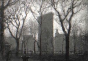Madison Square, The Flatiron Building by Paul Cornoyer