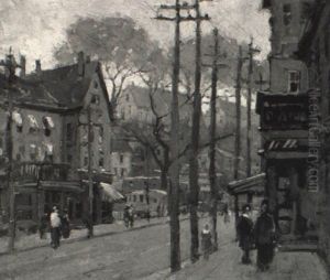 Gloucester Street by Paul Cornoyer