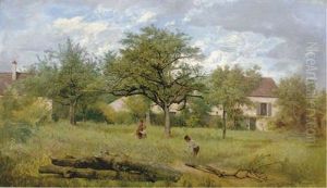Au Verger (in The Orchard) by Jean-Jean Cornu