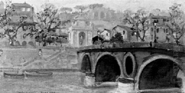 Roma, Ponte Sisto - view 1