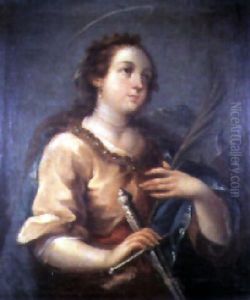 Saint Catherine Of Alexandria by Juan de Correa da Vivar