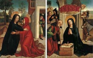 The Visitation by Juan Correa de Vivar