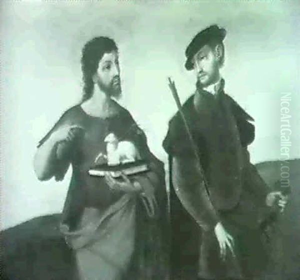 Saints Sebastian And John The Baptist - view 1