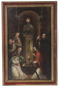 El Papa Nicolas V Ante El Cadaver De San Francisco De Asis