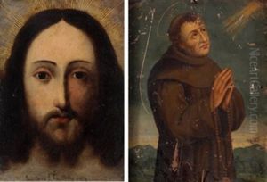 Ecce Homo Y Franciscano by Juan de Correa