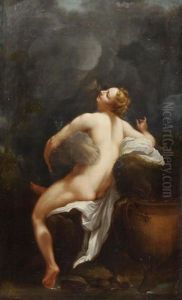 Jupiter Und Io by Antonio Allegri da Correggio