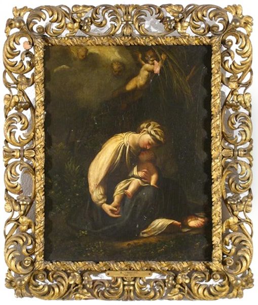 Madonna And Child, La Zingarella - view 1