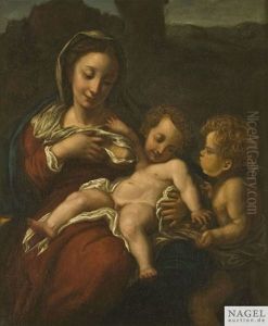 Madonna Del Latte by Antonio Allegri da Correggio