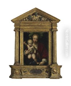 The Madonna And Child by Antonio Allegri da Correggio