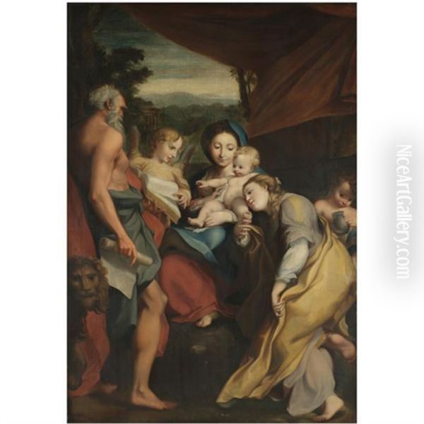 Madonna Of St. Jerome - view 1