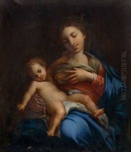 Madonna Mit Kind by Antonio Allegri da Correggio