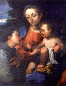 Madonna And Child by Antonio Allegri da Correggio