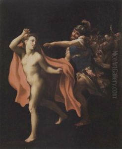 The Betrayal Of Christ With A Soldier In Pursuit Of Mark The Evangelist