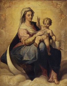 The Virgin And Child by Antonio Allegri da Correggio