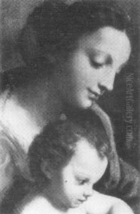 The Madonna And Child by Antonio Allegri da Correggio