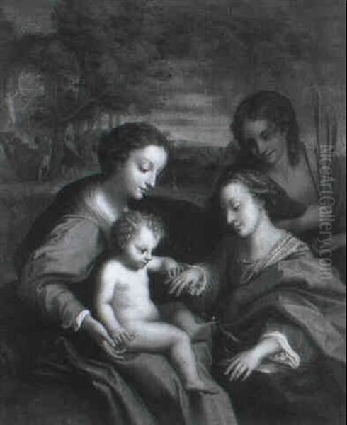 The Mystic Marriage Of Saint Catherine - view 1