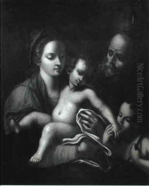 The Holy Family With The Infant Saint John The Baptist - view 1