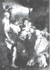 Holy Family by Antonio Allegri da Correggio