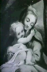 Madonna Della Scala by Antonio Allegri da Correggio