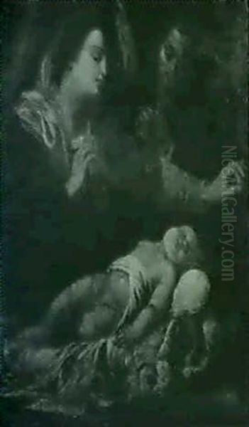 Madonna And Child With Angel - view 1