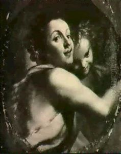 Head Of John The Baptist And Putto