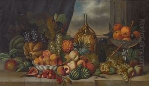 Groses Fruchtestillleben by Joseph Correggio
