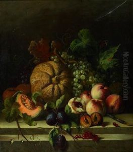 Fruchtestilleben by Joseph Correggio