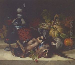 Stillleben Mit Erlegten Vogeln