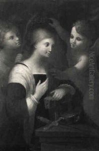Katharina Von Alexandrien by Joseph Correggio