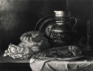Stilleben Mit Hummer by Joseph Correggio
