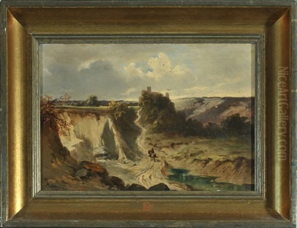 Reiter In Einem Steinbruch - view 1