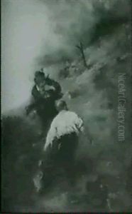 Die Uberraschten Wilderer by Max Correggio