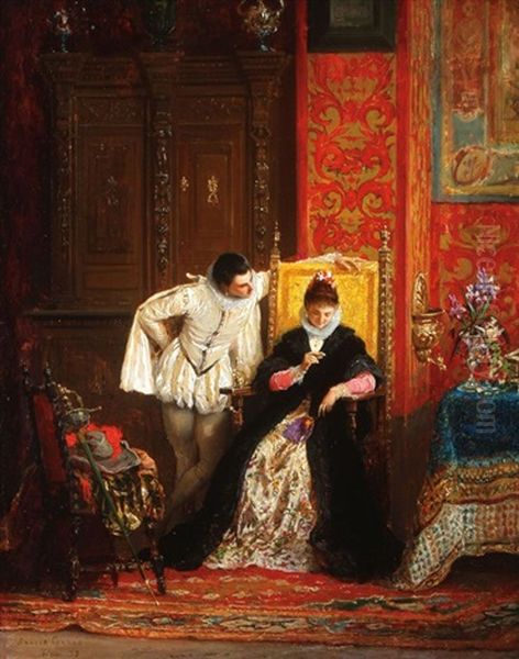 Interior Courting Scene - view 1
