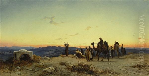 Prayer Before Jerusalem - view 1