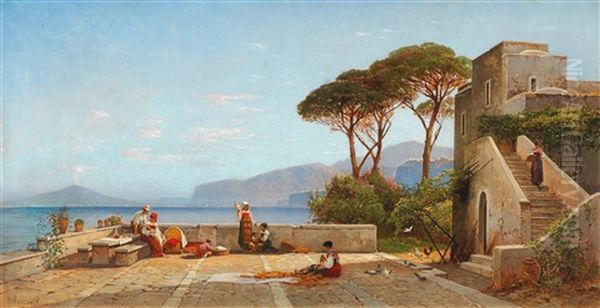 A Terrace In Capri - view 1