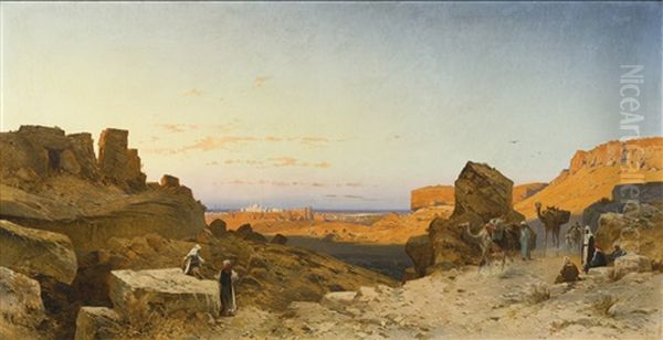 Cairo, The Pyramids Beyond - view 1