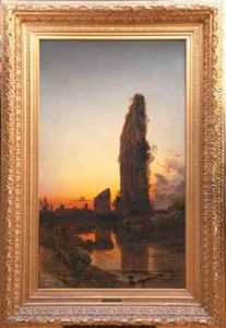 Veduta Dell'acquedotto Claudio Con Armenti