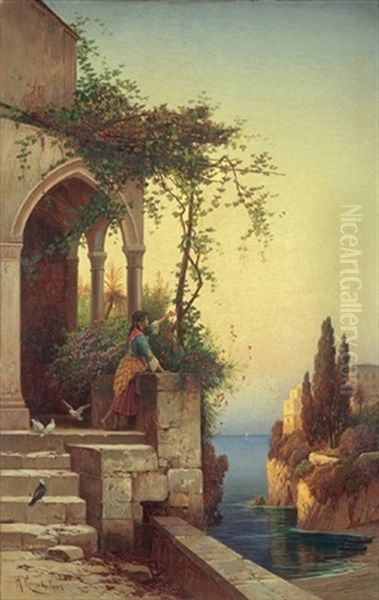 Frau An Der Dalmatinischen Kuste - view 1