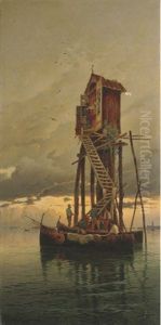 A Shrine On A Venetian Lagoon