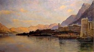 Fortress On The Coast by Hermann David Solomon Corrodi