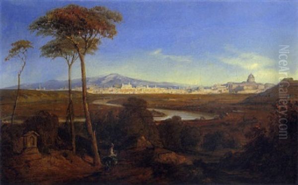 Blick Auf Rom Und Den Tiber - view 1