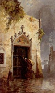 An Der Pforte by Hermann David Solomon Corrodi