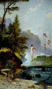 The Birth Of Venus by Hermann David Solomon Corrodi