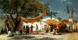 The Slave Market by Hermann David Solomon Corrodi