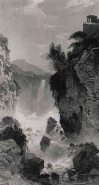 Tivoli, La Cascata Dell'aniene - view 1